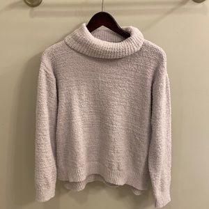 Pink Lily Fuzzy Turtleneck Sweater Medium
